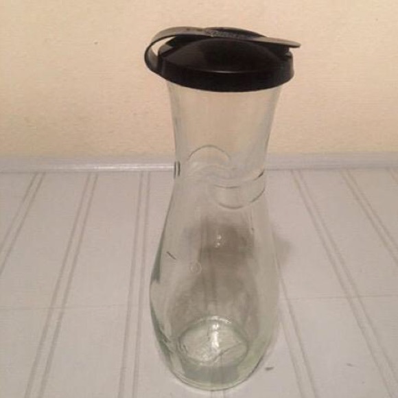 Good Seasons Salad Dressing Cruet Glass Container - Picture 1 of 8